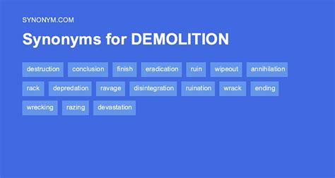 smite synonym|another word for demolished.